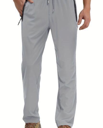Men's Lightweight Quick-Dry Trousers - Breathable Hiking Pants