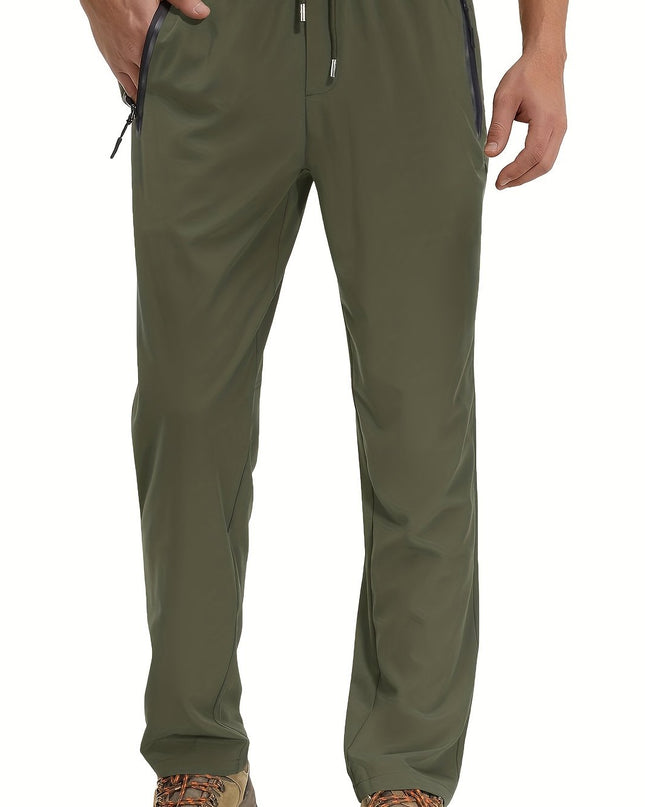 Men's Lightweight Quick-Dry Trousers - Breathable Hiking Pants