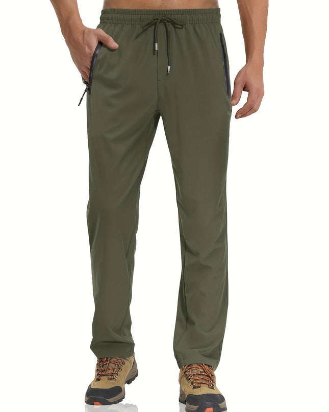 Men's Lightweight Quick-Dry Trousers - Breathable Hiking Pants