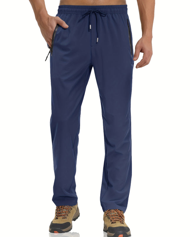 Men's Lightweight Quick-Dry Trousers - Breathable Hiking Pants