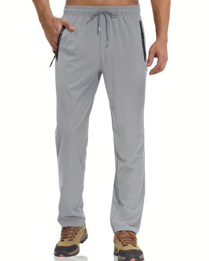 Men's Lightweight Quick-Dry Trousers - Breathable Hiking Pants