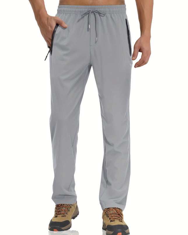 Men's Lightweight Quick-Dry Trousers - Breathable Hiking Pants
