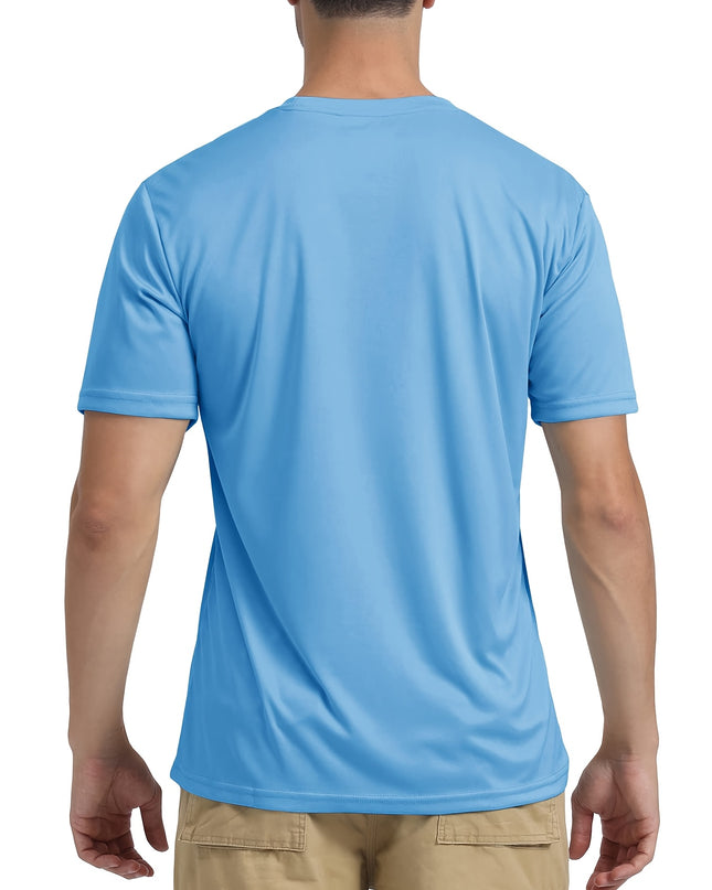 Men's Lightweight Summer T-Shirt – Breathable Moisture Wicking
