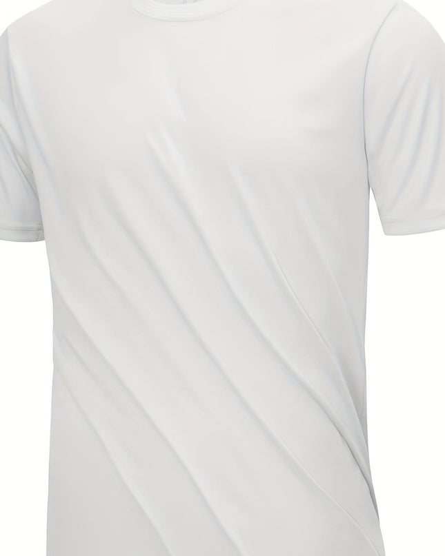 Men's Lightweight Summer T-Shirt – Breathable Moisture Wicking