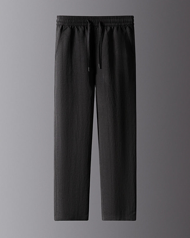 Men's Linen Lyocell Pants - Breathable, Soft, Casual Summer Trousers