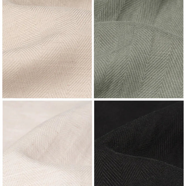 Men's Linen Lyocell Pants - Breathable, Soft, Casual Summer Trousers