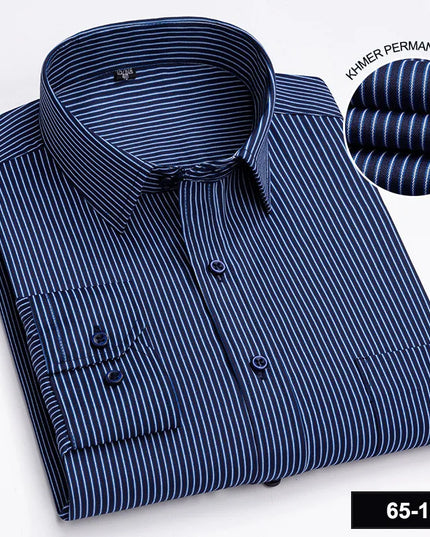 Men's Long Sleeve Plaid Shirt - Casual Fashion for All Seasons