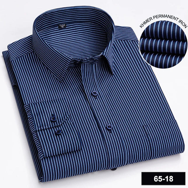 Men's Long Sleeve Plaid Shirt - Casual Fashion for All Seasons