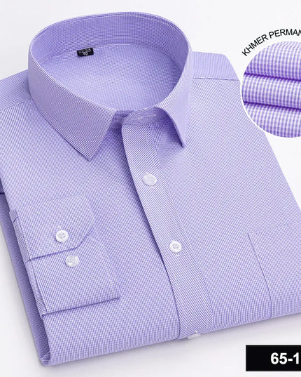 Men's Long Sleeve Plaid Shirt - Casual Fashion for All Seasons