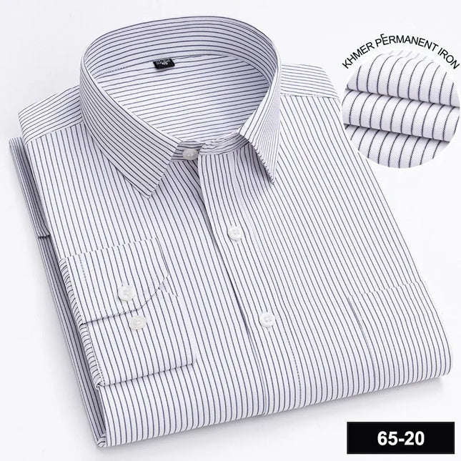 Men's Long Sleeve Plaid Shirt - Casual Fashion for All Seasons