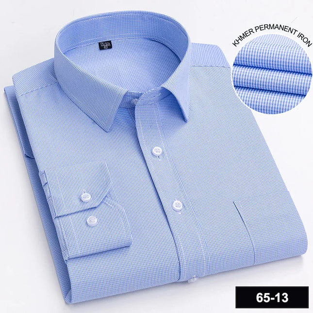 Men's Long Sleeve Plaid Shirt - Casual Fashion for All Seasons