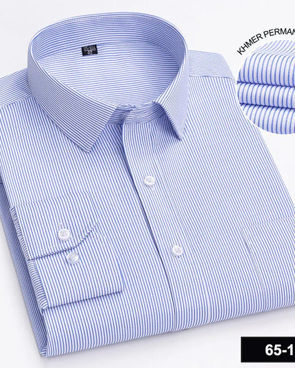 Men's Long Sleeve Plaid Shirt - Casual Fashion for All Seasons