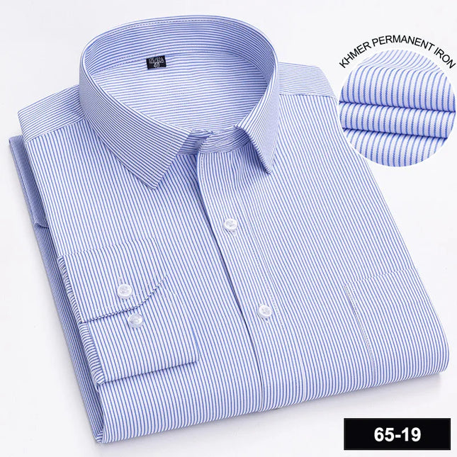 Men's Long Sleeve Plaid Shirt - Casual Fashion for All Seasons