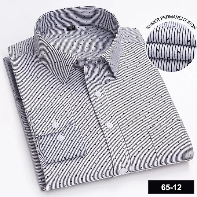 Men's Long Sleeve Plaid Shirt - Casual Fashion for All Seasons
