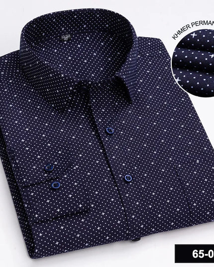 Men's Long Sleeve Plaid Shirt - Casual Fashion for All Seasons