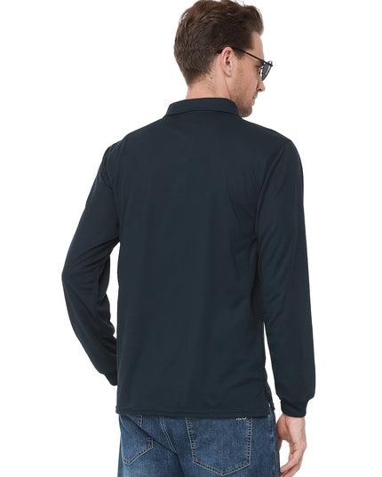 Men's Long Sleeve Sports Top - Moisture Wicking for Outdoor Activities