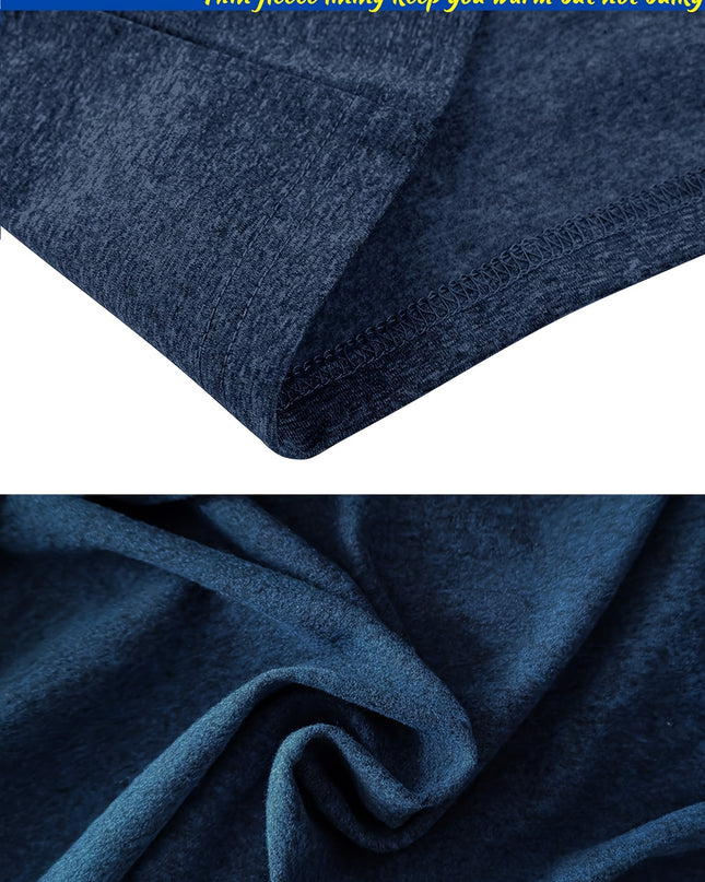 Men's Long Sleeve Sports Top - Stretchy & Comfortable Fit