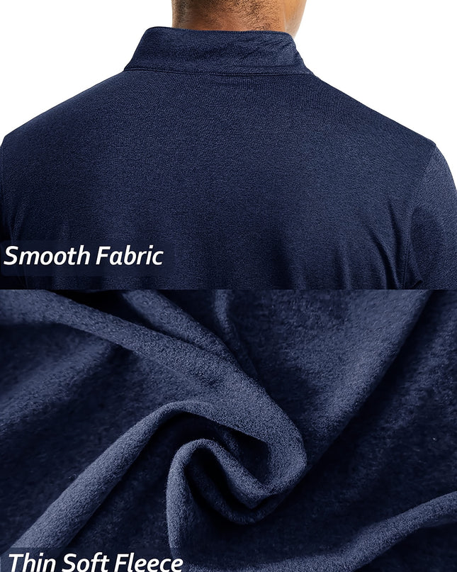 Men's Long Sleeve Sports Top - Stretchy & Comfortable Fit