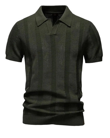 Men's Mesh Polo Shirt - Breathable Casual Top for Summer