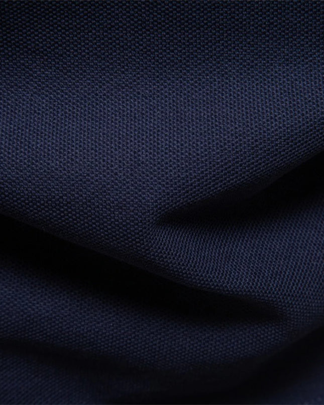 Men's Premium Henley Neck Polo Shirt - Solid Cotton Long Sleeve