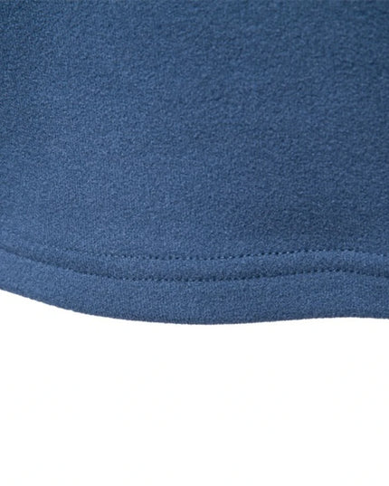 Men's Pullover Zipper Sweatshirt - Casual Warm Streetwear
