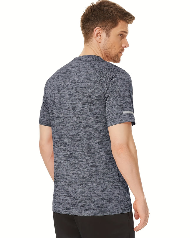 Men's Quick-Dry Athletic T-Shirt - Lightweight & Moisture-Wicking