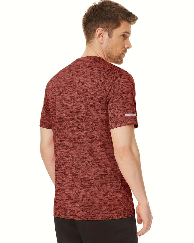 Men's Quick-Dry Athletic T-Shirt - Lightweight & Moisture-Wicking