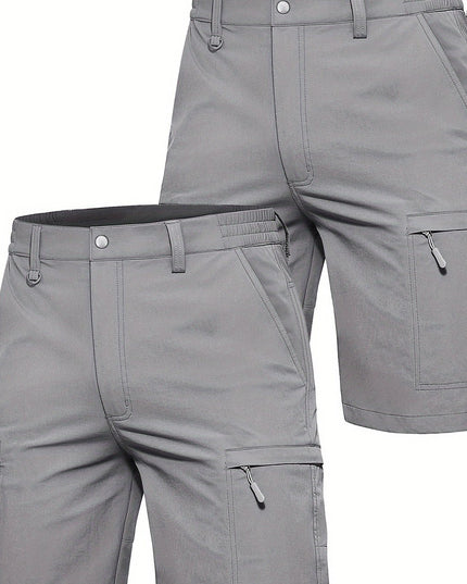 Men's Quick-Dry Cargo Shorts - Lightweight & Breathable Design