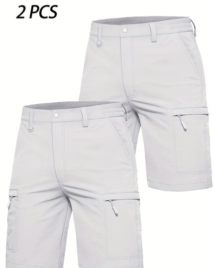 Men's Quick-Dry Cargo Shorts - Lightweight & Breathable Design
