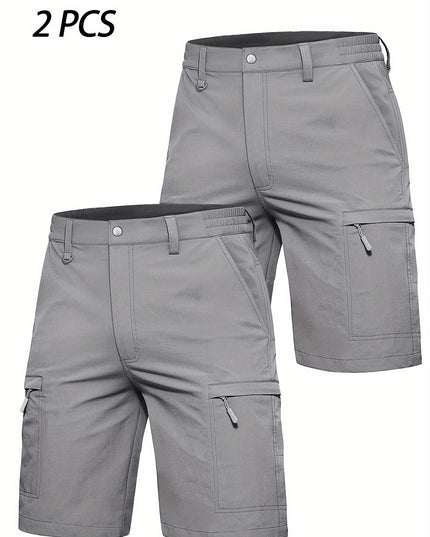 Men's Quick-Dry Cargo Shorts - Lightweight & Breathable Design