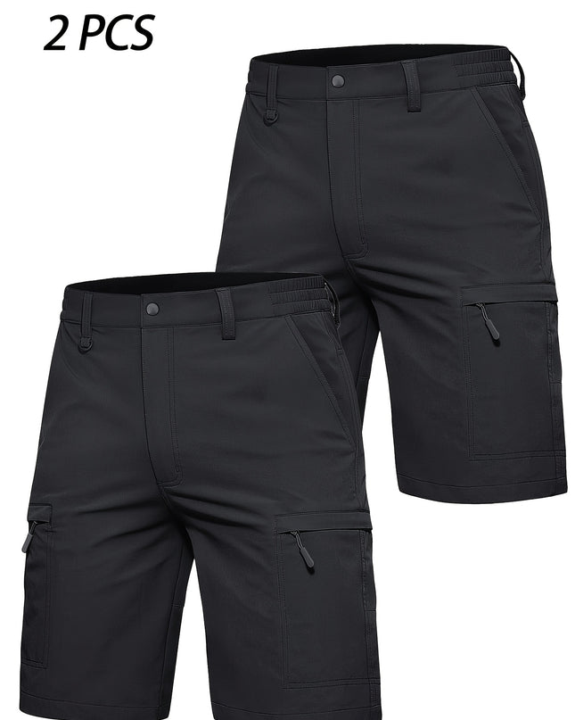 Men's Quick-Dry Cargo Shorts - Lightweight & Breathable Design