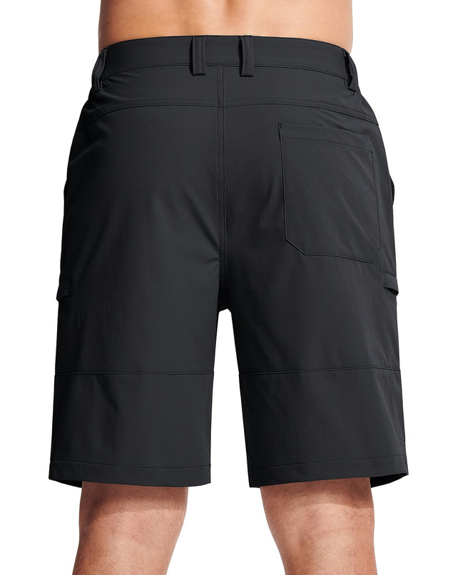 Men's Quick-Dry Hiking Cargo Shorts - Lightweight & Water Resistant