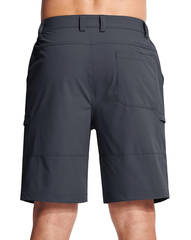 Men's Quick-Dry Hiking Cargo Shorts - Lightweight & Water Resistant