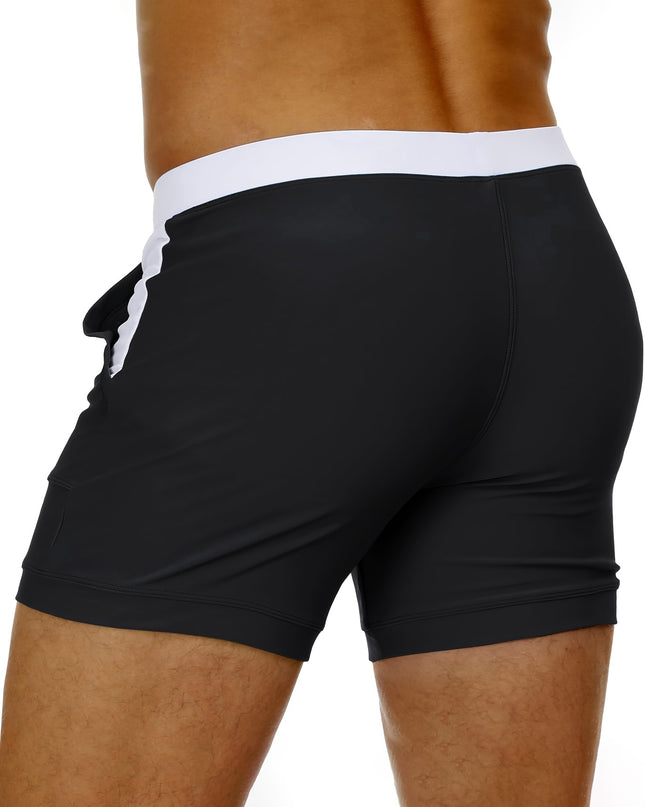 Men's Quick-Dry Swim Trunks - Lightweight, Breathable, Adjustable