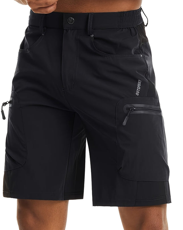 Men's Quick-Drying Sports Shorts - Nylon Rip-Proof Design