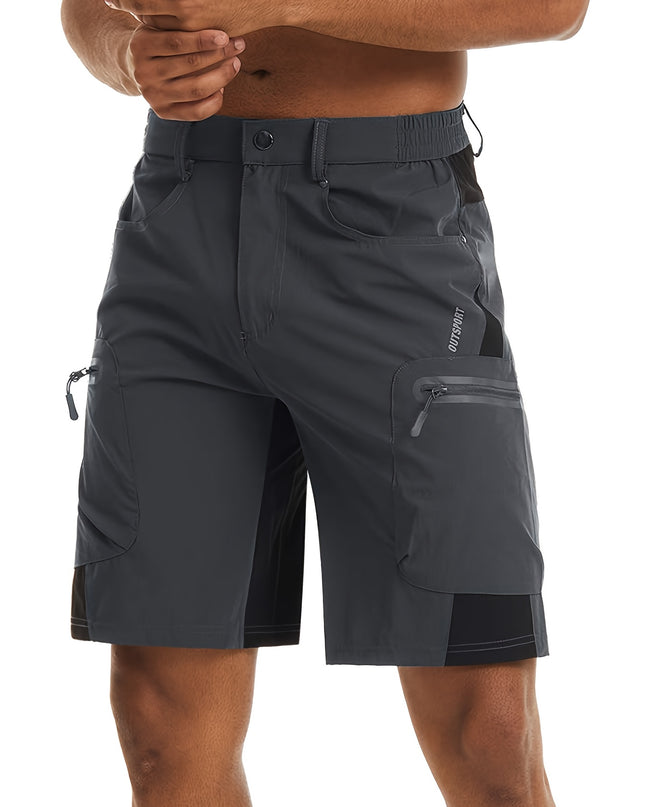 Men's Quick-Drying Sports Shorts - Nylon Rip-Proof Design