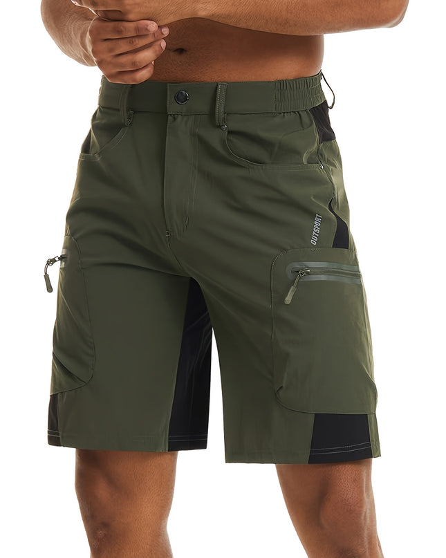 Men's Quick-Drying Sports Shorts - Nylon Rip-Proof Design