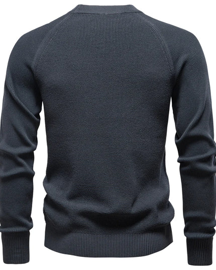 Men’s Raglan Sleeve Polo Shirt - Heavyweight Cotton Casual