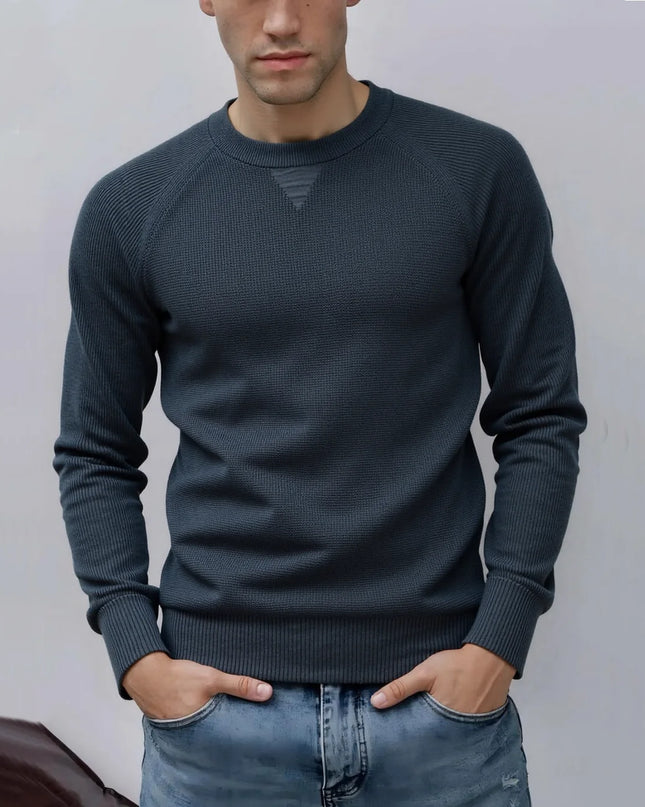Men’s Raglan Sleeve Polo Shirt - Heavyweight Cotton Casual