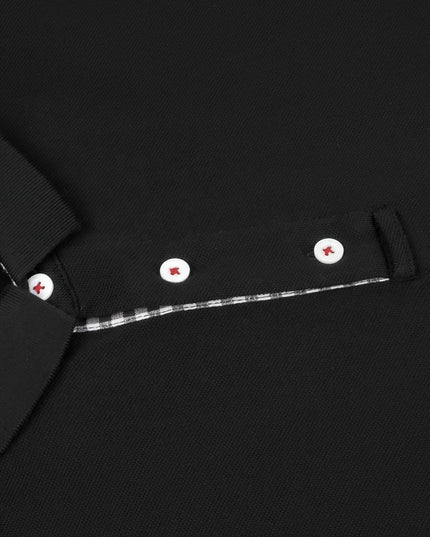 Men's Short-Sleeved Polo Shirt - Soft Cotton for Summer Wear