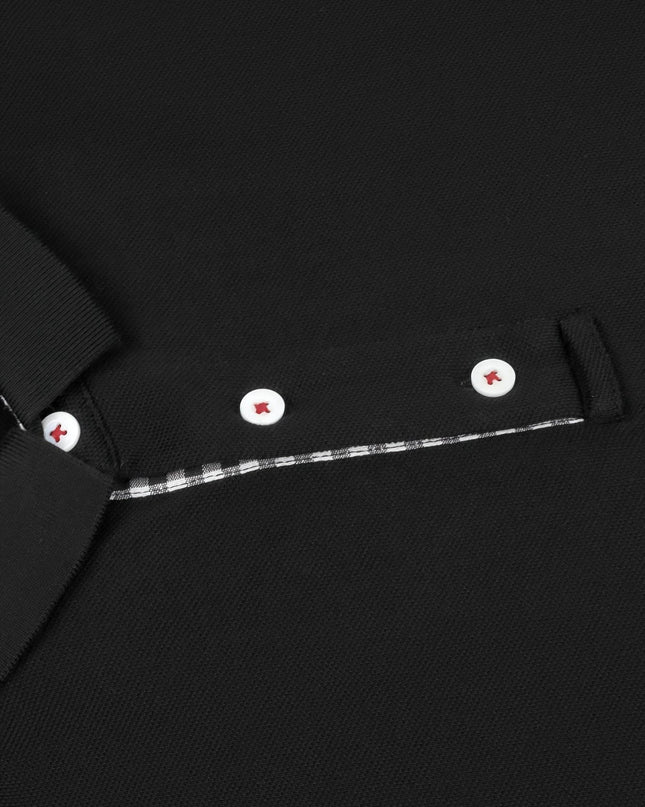 Men's Short-Sleeved Polo Shirt - Soft Cotton for Summer Wear