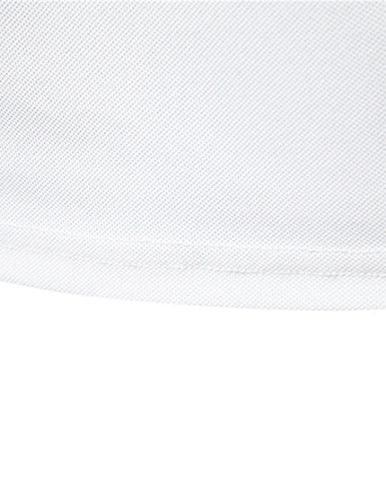 Men's Slim Fit Polo Shirt - Striped Color Block with Giraffe