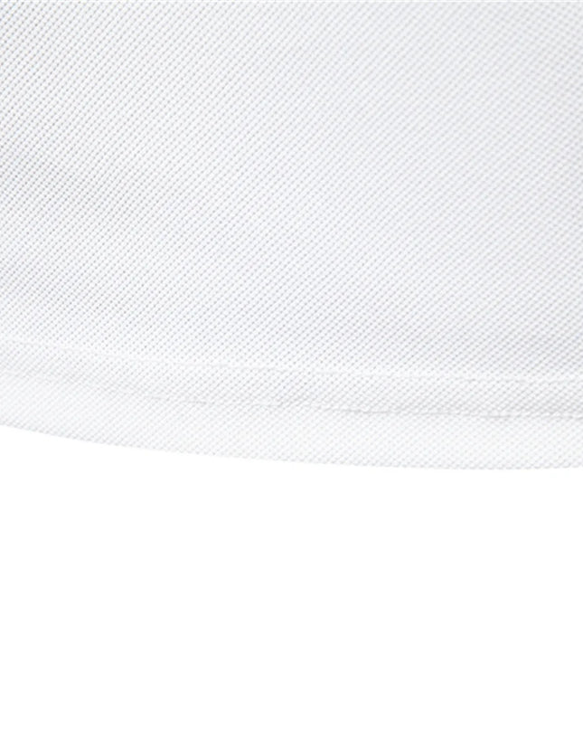 Men's Slim Fit Polo Shirt - Striped Color Block with Giraffe