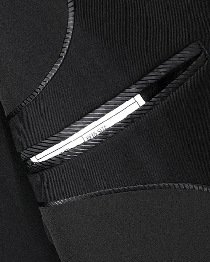 Men's Slimming Casual Business Suit - Blazer & Trousers Set