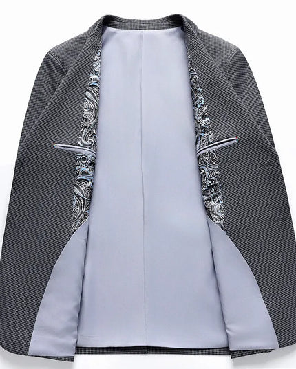 Men's Slimming Solid Color Blazer - Versatile British Style Fashion