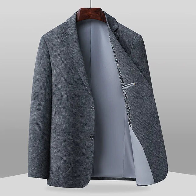 Men's Slimming Solid Color Blazer - Versatile British Style Fashion