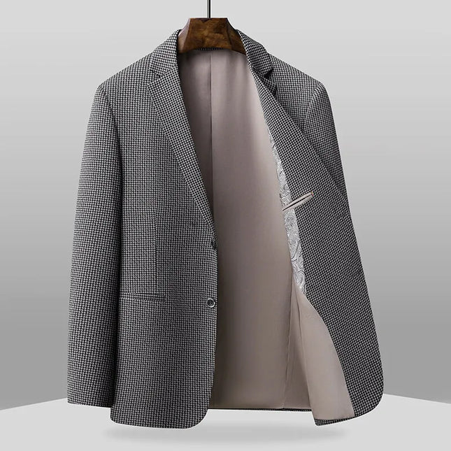 Men's Slimming Solid Color Blazer - Versatile British Style Fashion