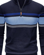 Dark blue with lake blue / L
