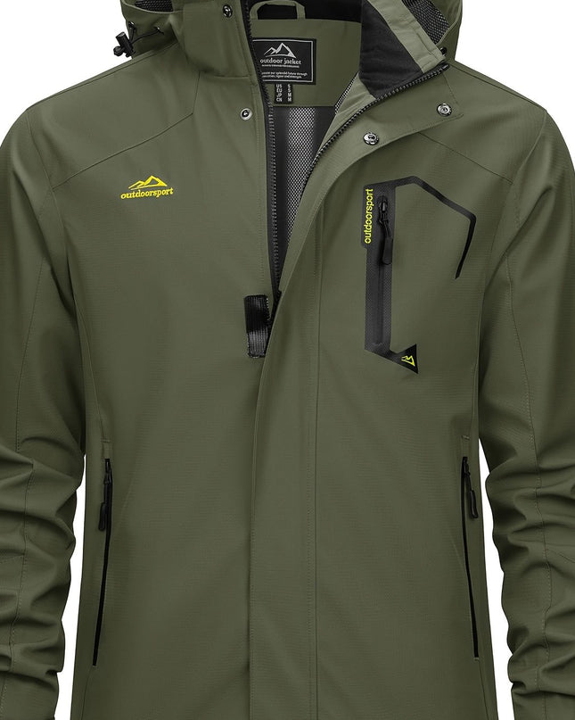 Men's Spring Sports Jacket - Lightweight Windproof & Breathable