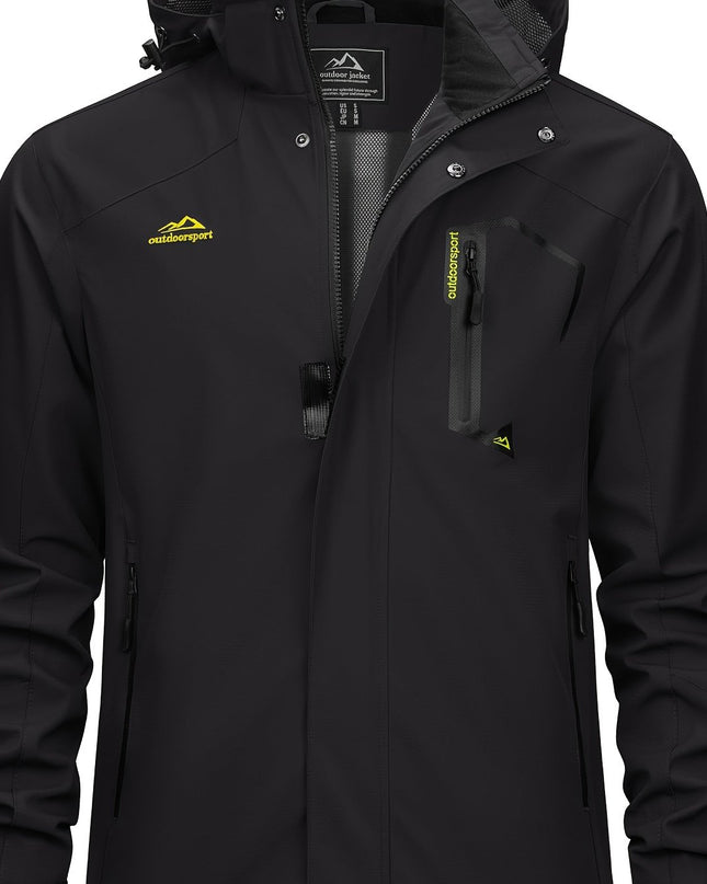Men's Spring Sports Jacket - Lightweight Windproof & Breathable